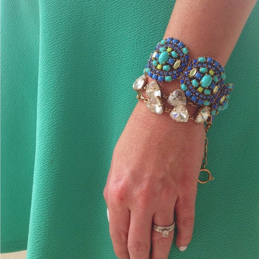 Stella and Dot Sardinia Bracelet- Blue